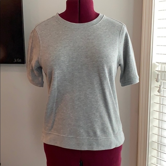 Banana Republic gray short sleeved Sweatshirt - Picture 1 of 7